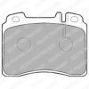 DELPHI LP929 Brake Pad Set, disc brake